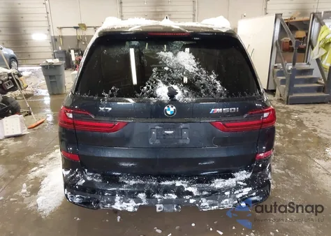 2022 BMW X7 M50I из США, поврежденный, VIN 5UXCX6C01N9M34758